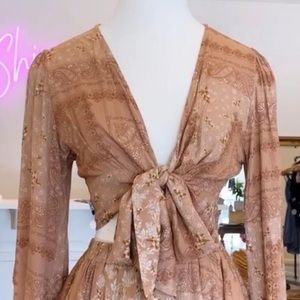 as pictured is how blouse will look on